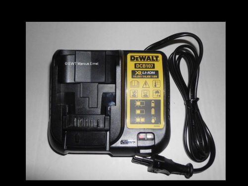 Caricabatteria DCB107 Dcb 107 DeWalt 10,8v- 18,0V Per XR Li-ION Batterie