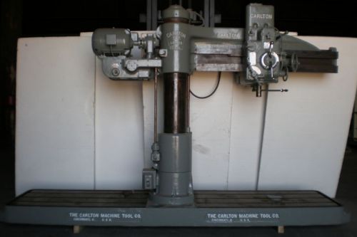 Carlton 5&#039; x 11&#034; radial arm drill for sale