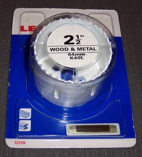 Lenox 12179 k40l  2-1/2&#034; bi-metal hole saw wood/metal for sale