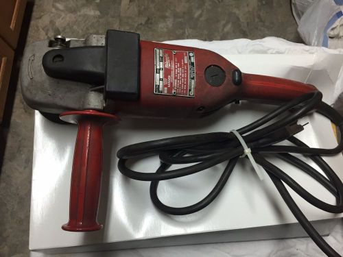 Used Milwaukee 7-9&#034; angle Grinder/Sander Heavy Duty Cat. No. 6072