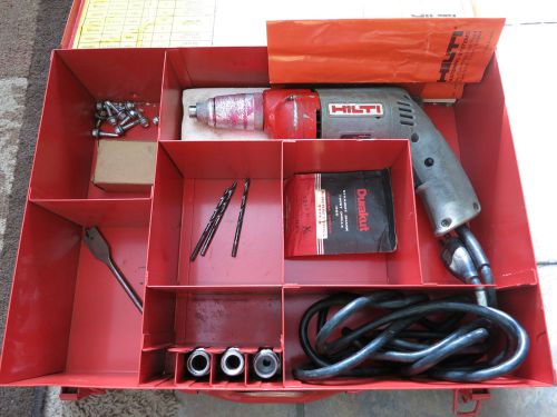 Hilti TK-1E Screw Gun / Driver. With Case and Accessories.