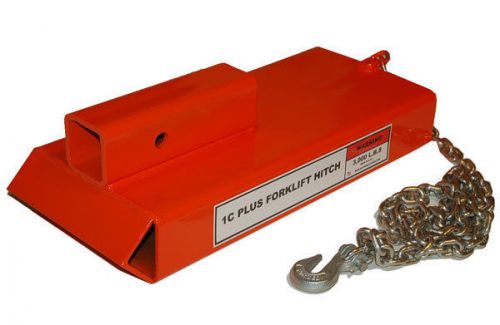 Forklift  Receiver Trailerr 1C Plus Fork lift Hitch Large 7.5 x 2.5