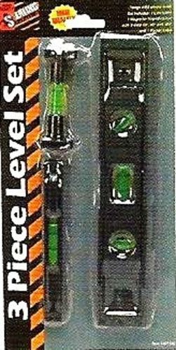 3 PC/PK Level Set: Line, Magnetic Torpedo, &amp; Pocket Levels NEW