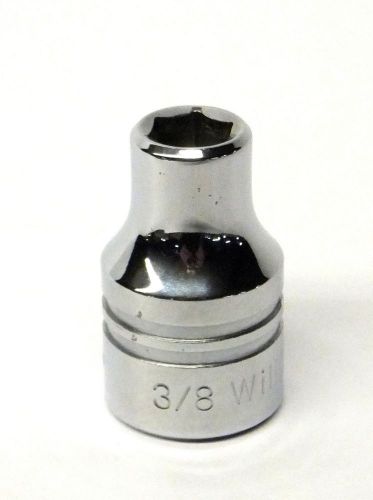 Williams 1/2&#034; Drive 3/8&#034; 6-point Shallow Socket ST-612