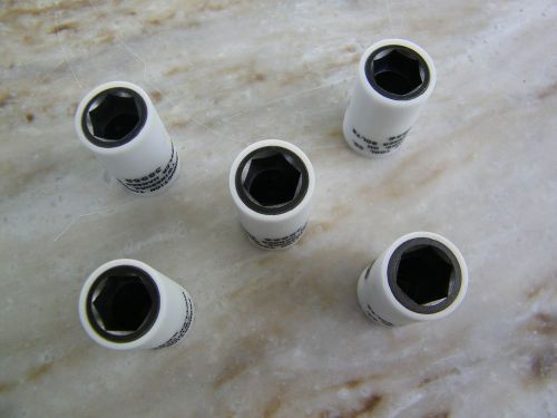 5-pcs- Production Tool Co ,13mm x 3/8&#034;  USA --Sockets- 38956-SPECIALTY SOCKETS