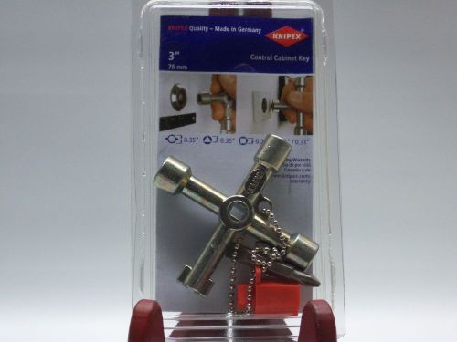 KNIPEX CONTROL CABINET KEY MODEL NO. 00 11 03