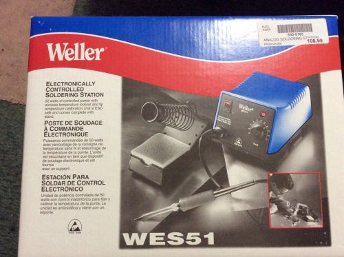 Weller WES51 Analog Soldering Station