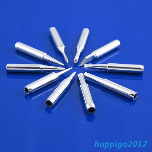 10 X Solder Screwdriver Iron Tips 900M-T For Hakko Soldering Rework Station ZQ