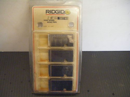 Ridgid 50740 High Speed Mono Pipe Dies  2&#034; NPT