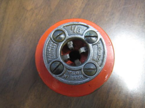 Ridgid 111R 111-R 1/8&#034; NPT Pipe Threader Die Head Complete 37200 Free Shipping