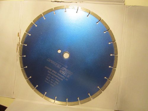 Diamond speed 14&#034; x .125 concrete saw blade wet/dry general purpose #gunnerss14c for sale