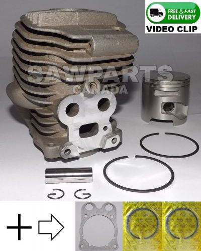 Husqvarna k750 k760 cylinder / piston nikasil &#034;bonus set of rings &amp; gasket&#034; 51mm for sale