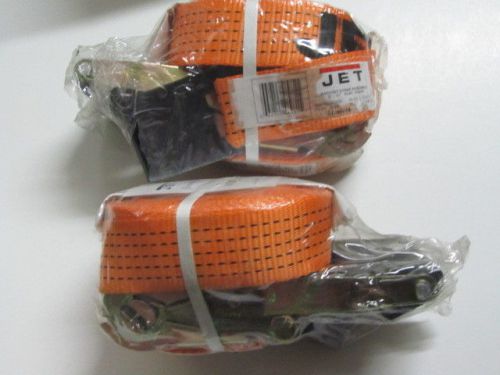 2 pcs JET 2&#034; X 27&#039; Hook ratchet straps assembly RSA-6F EDP 583230