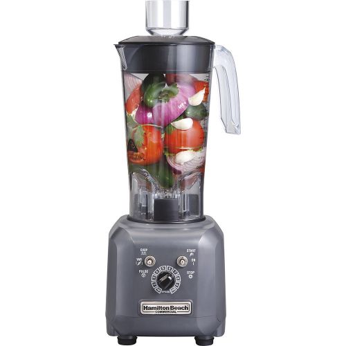 HAMILTON BEACH 48 OZ. COMMERCIAL FOOD PROCESSOR / BLENDER, 1 HP MOTOR HBF500