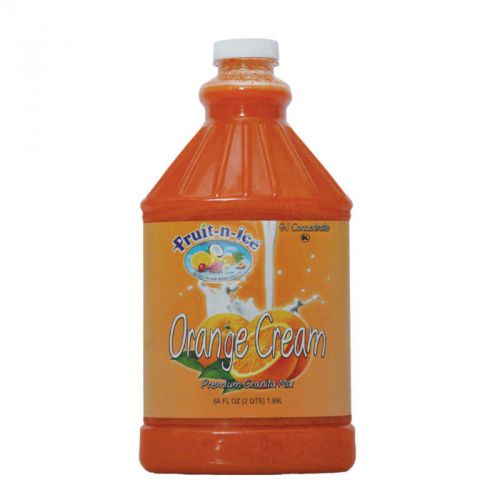 Fruit-n-ice  granita frozen drink mix orange cream 64oz for sale