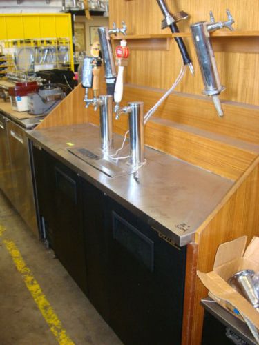 TRUE TDD-3 KEGGER w/WOODEN BACK BAR