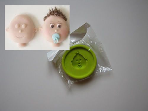Christmas sale! handmade craft of 3d baby face  silicone mold for sale