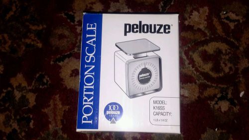 Pelouze K16SS Compact Portioning Control Scale 16 Oz.