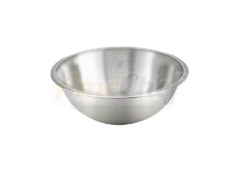 New Set of Six (6 Units) Mixing Bowls, 20 Qt, Stainless Steel  WINCO MXB-2000Q