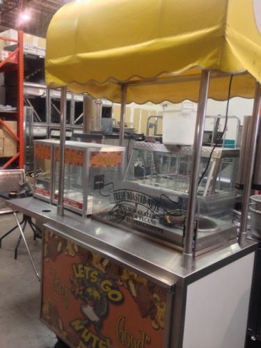 Nutty Bavarian Nut Roasting/Glazing Arena Cart