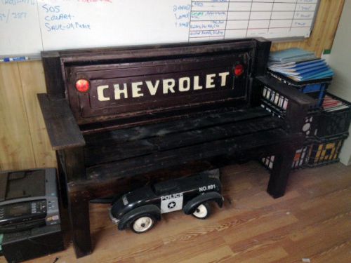 Vintage 1955 Chevrolet Tailgate Bench