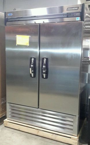 New Commercial Nor-Lake NLF49-S 2 Door 55&#034; Reach-In Freezer