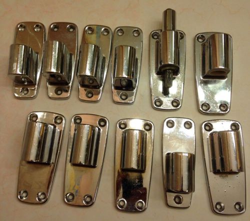 A Lot Of Misc. Kason Refrigarator Cooler Door Hardware Hinge Parts 11Pieces