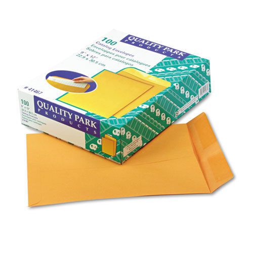 Catalog Envelope, 9 x 12, Brown Kraft, 100/Box