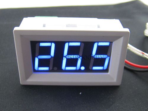 Bule led 0-999° c temperature thermocouple thermometer digital temp panel meter for sale