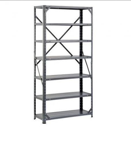 7 Tier Shelf Storage Heavy Duty Metal Steel Shelving Unit Organizer Home Garage