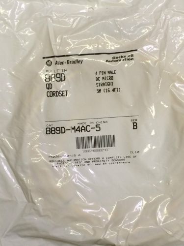 Allen Bradley QD Cordset 889D-M4AC-5