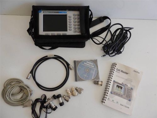 ANRITSU MT8212B CABLE ANTENNA BASE STATION SPECTRUM ANALYZER CELLMASTER OPT40/50