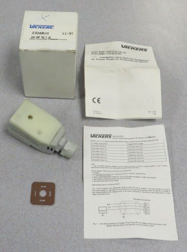 VICKERS Power Plug EHH AMP 702 D 20  2326010