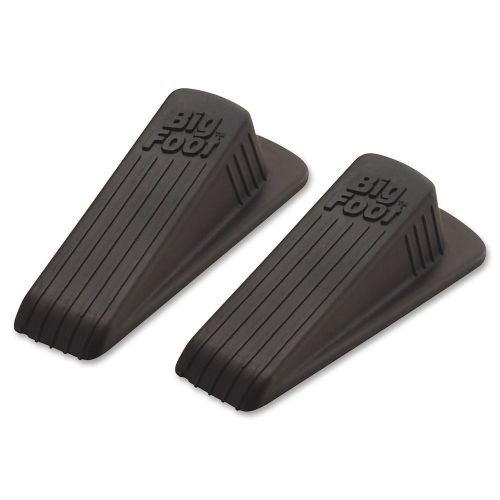 NEW Master Caster Big Foot No-Slip Doorstops, Brown, 2/pk HEAVY DUTY USA MADE