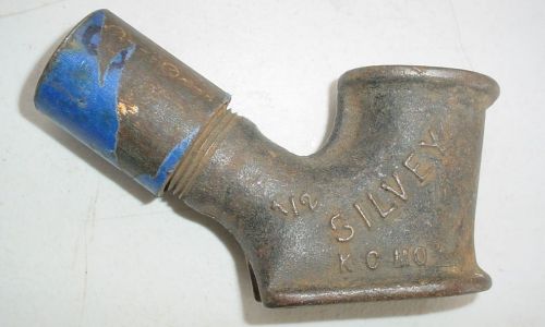 Vintage 1/2&#034; silvey  hickey pipe tubing conduit bender kc mo with collar for sale