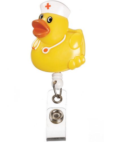 Prestige Medical Deluxe Retracteze I.D. Holder Yellow Duck Set of 2