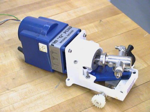 FMI FLUID METERING INC QG400 LAB PUMP CERAMPUMP Q-PUMP LOW SPEED FLOW