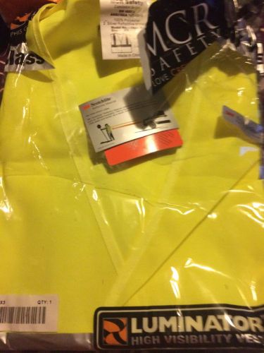 Mens mcr safety vest size x3