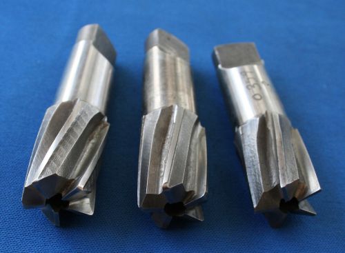 3 Taper Shank HS CounterBore Bits Machinist Lot Gunsmith Aircraft Lathe Tool Lot