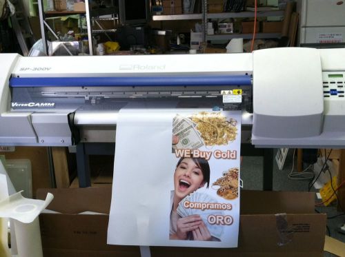 Roland SP-300V Print &amp; Cut, Eco Solvent ink system