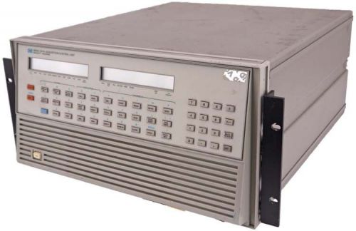 Hp agilent 3852a data acquisition mainframe control unit 5u +44701a voltmeter for sale