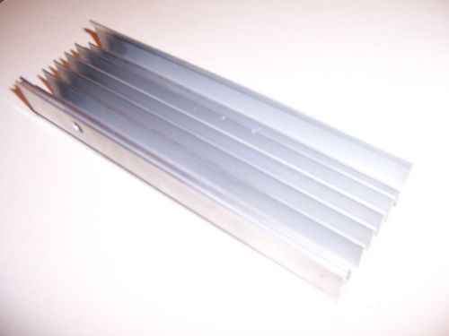 large flat-bottom aluminum heatsink heat sink 8&#034; x 2 3/8&#034; x 1.25&#034; (4 available)