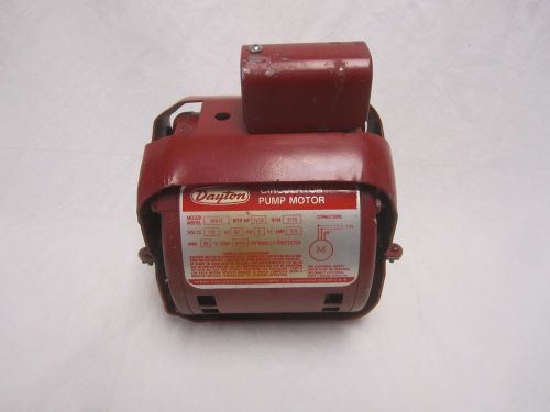 Dayton 3K515 Circulator PumpMotor 1/12HP, 115V 1725 RPM Type -SS