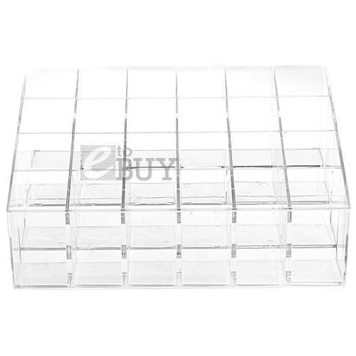 Clear Lipstick Lip Gloss Makeup Stand Display Holder Fashion Salon Home