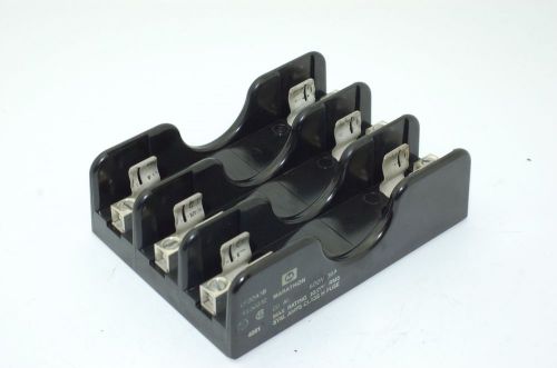 Marathon 6F20A3B 3-Pole Fuse Block, 30-600A, Class H Fuse - Lot of 4