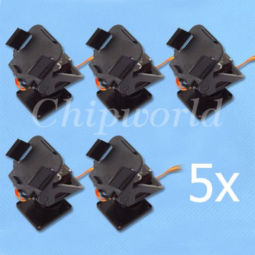 5pcs 2-Axis FPV Original Special Nylon PTZ (NO Servo) for SG90 Servo Arduino new