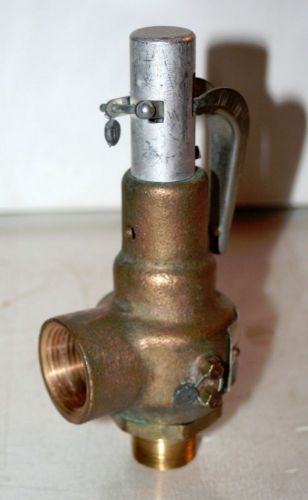 3/4&#034; x 1&#034;  Bronze Safety Relief Valve Set: 45 Psi  Conbraco 19-302-10