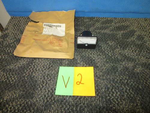 Crompton 40 dc volt voltmeter k1s-dvv-040 military surplus made in usa new for sale