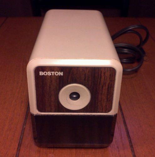 Vintage Boston Electric Pencil Sharpener Model # 18 by Hunt Mfg. : Works!