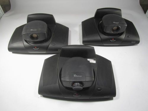 Lot of 3 Polycom View Station PVS-14xx